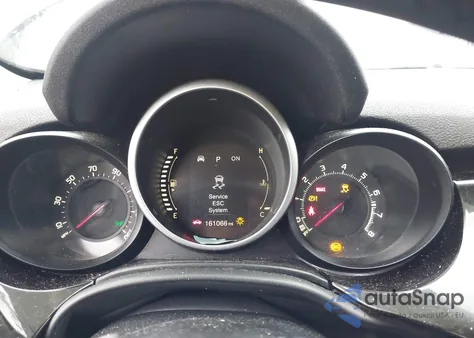 2016 Fiat 500X Easy из США, поврежденный, VIN ZFBCFXBT0GP437707